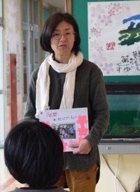 6年生の皆さん、いつも静かに聞いてくれてありがとうございます。中学校でも本に親しんで読書好きでいてください。