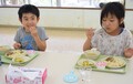 1年生のお二人　完食できるかな?