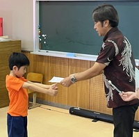 表彰のようす②