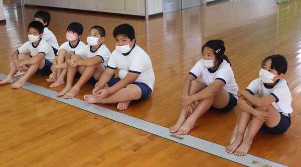 小学校身体測定 