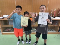 ミニバスケット3×3 で活躍の3人