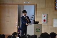 校長のお話です