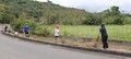 歩道の清掃