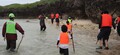 いざ、干潮の海へ