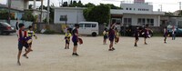 オープニングのエイサー