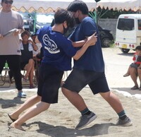 中学生男子