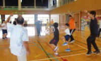 男踊りのパート練習