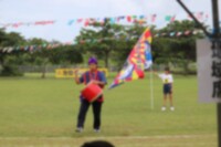 中学生によるエイサー