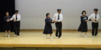 池間老人クラブによる踊り「高校三年生」
