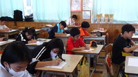 非行防止教室の様子(5年生)