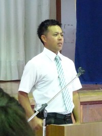 みんなにご挨拶