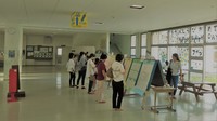 家庭学習ノート展示