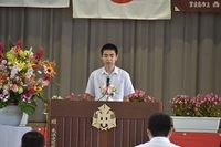 「何でもきいてください」竜馬生徒会長の優しいことば!