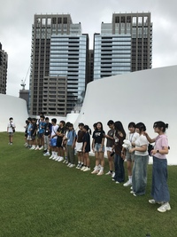 台中オペラハウス屋上