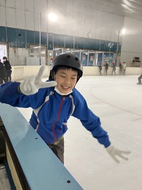 アイススケート体験②
